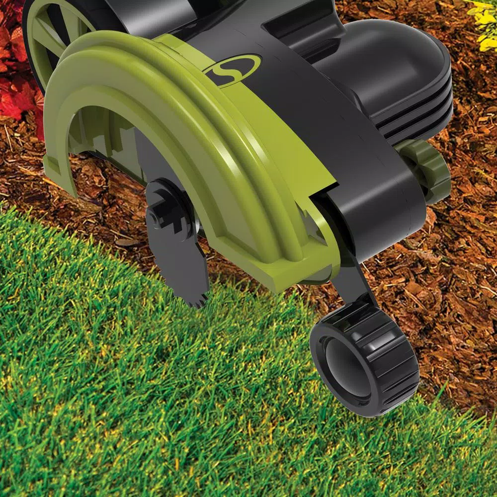 Sun Joe SJEDGE7 12 Amp Electric 2-in-1 Wheeled Garden Edger and Trencher