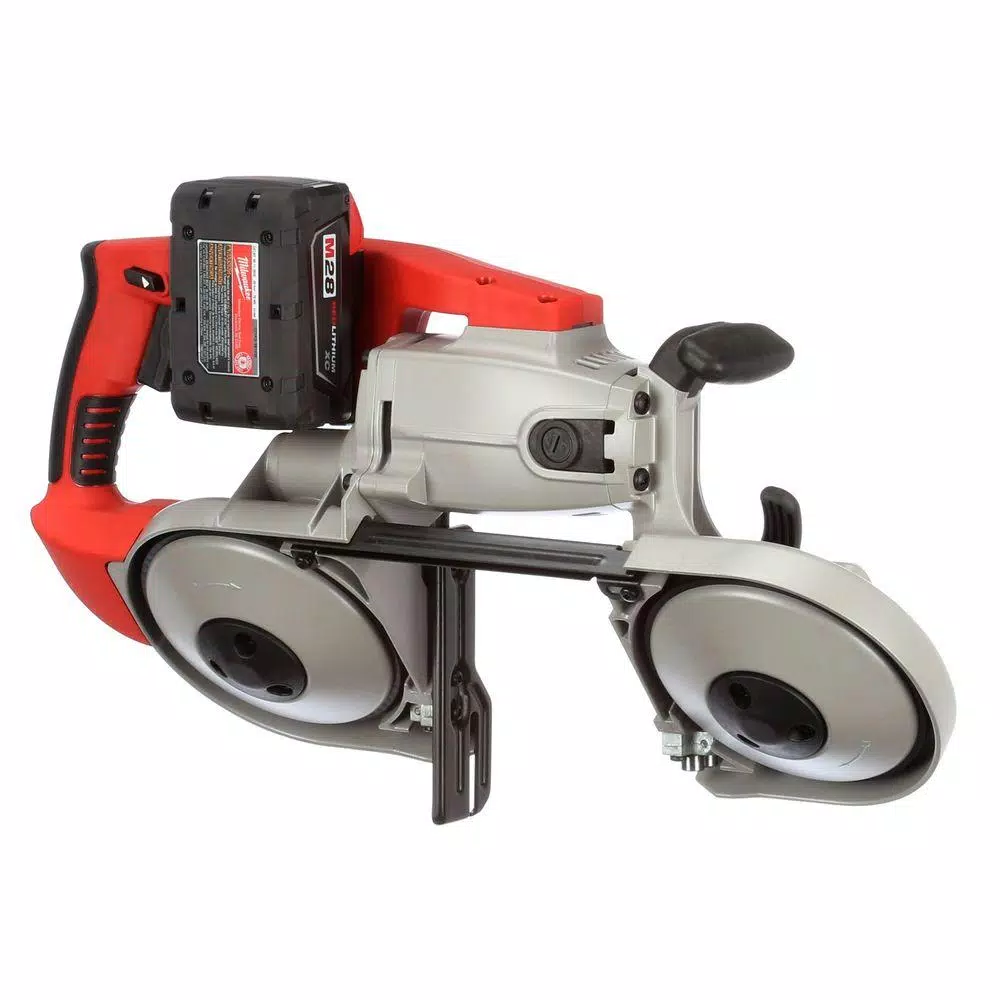 Milwaukee M28 28V Lithium-Ion Cordless Band Saw Kit with 3.0Ah Battery, Charger, and Hard Case