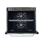 Tribest Sedona Combo 9-Tray Food Dehydrator, Black Stainless Steel with Dual Fan & Digital Timer thumbnail 2