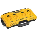 DEWALT 4-Port Rapid Lithium-Ion Battery Charger for 12V, 20V MAX, and FLEXVOLT 60V MAX Batteries thumbnail 1