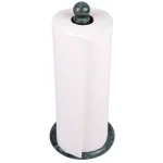 Creative Home Natural Green Marble Paper Towel Holder - 12.5 in. Heavyweight Kitchen Towel Dispenser thumbnail 2