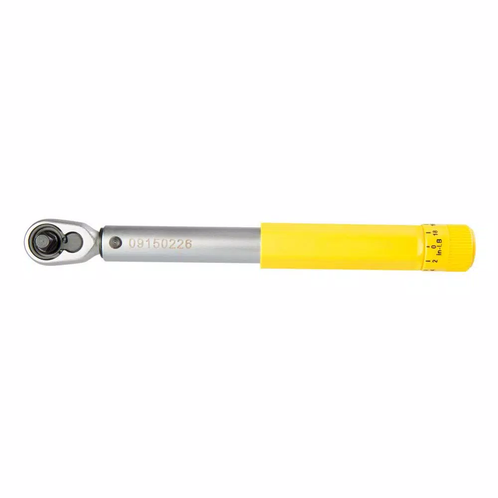 Steelman 1/4 in. Drive Micro-Adjustable TPMS Torque Wrench, 30-150 in./lbs.