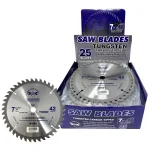 GRIP TIGHT TOOLS Grip Tight Professional 7-1/4 in. 40-Tooth Tungsten Carbide Tipped Circular Saw Blades, Multi-Purpose (25-Pack) thumbnail 3