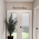 Lavish Home "Home Sweet Home" Metal Cutout Wall Sign, Black Farmhouse Decor thumbnail 5