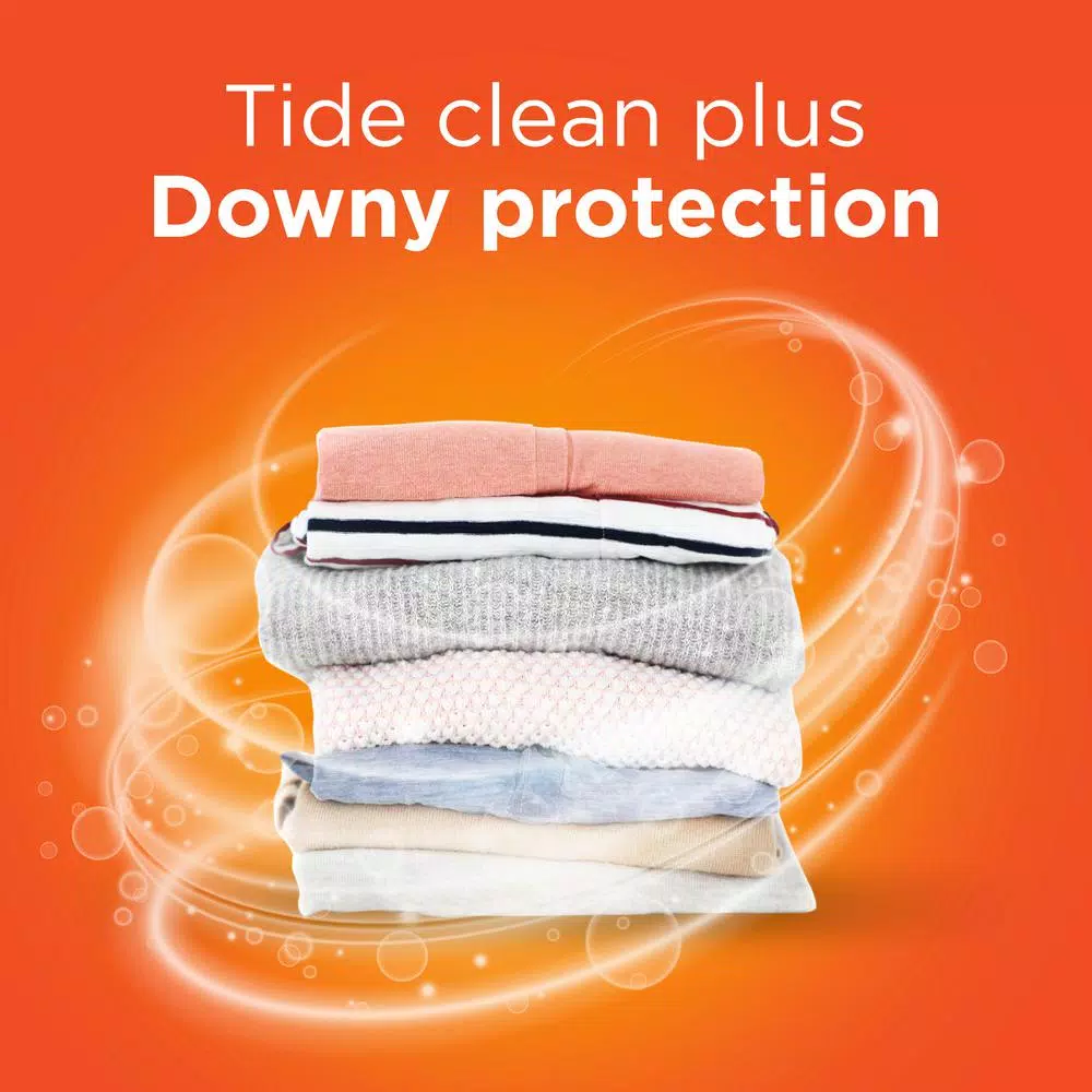 Tide April Fresh High Efficiency Liquid Laundry Detergent with Downy, 138 oz (72 Loads)