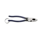 Klein Tools High Leverage Side Cutters with Tether Ring thumbnail 3