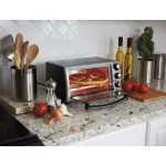 Hamilton Beach 1100W 4-Slice Stainless Steel Toaster Oven with 5 Cooking Functions thumbnail 5