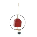 LITTON LANE 46 in. Nautical Rope Float Wall Decor - Distressed Red, Blue, and White Pine Wood thumbnail 3