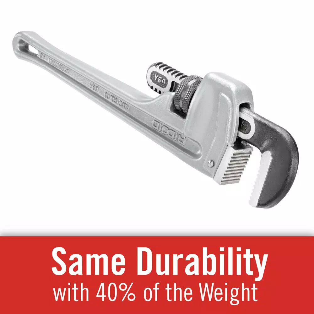 RIDGID 814 14 in. Aluminum Straight Pipe Wrench