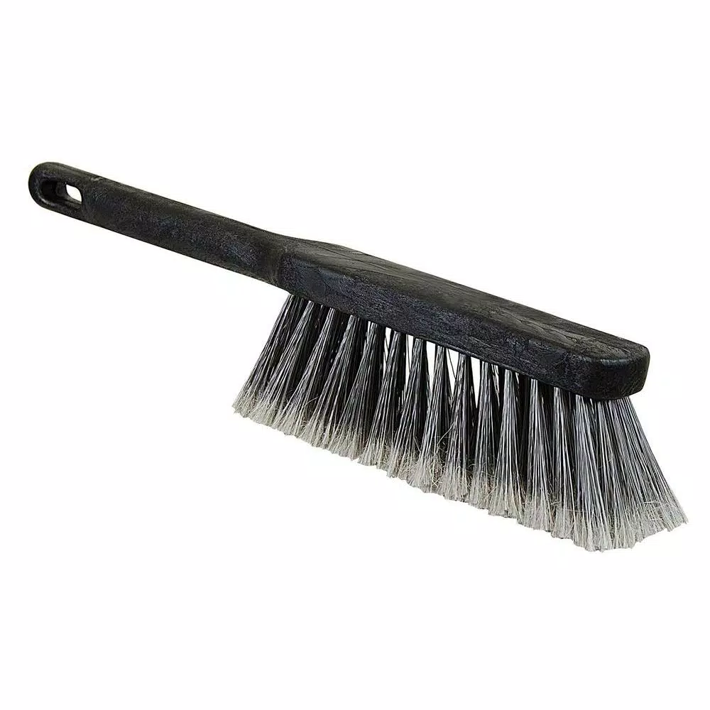 HDX 9 in. Bench Brush with 14 in. Polypropylene Handle for Commercial Kitchens