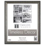 Timeless Frames Carrington 16 x 20 in. Pewter Wood Picture Frame thumbnail 1