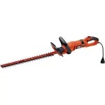 BLACK+DECKER 24 in. Hedge Hog Corded Electric Hedge Trimmer with Rotating Handle, 3.3 Amp thumbnail 1