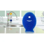 DishFish Scrubber 6-Pack - Non-Scratch Flexible Foam Dish Sponges thumbnail 6