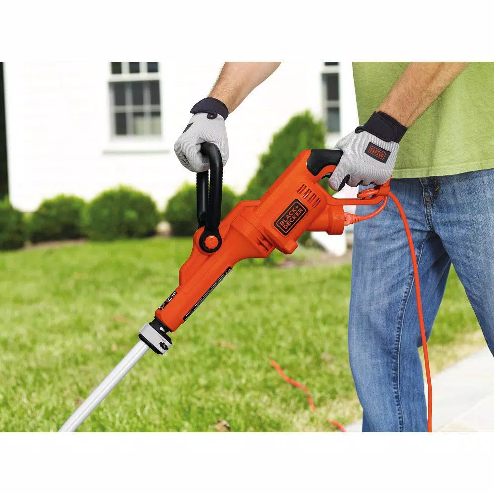 BLACK+DECKER GH3000 7.5 Amp Corded Electric 2-in-1 String Trimmer and Lawn Edger