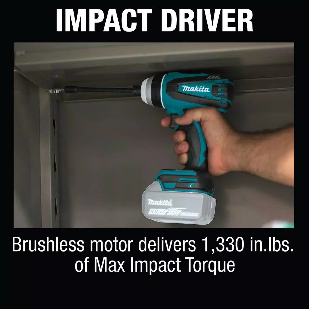 Makita 18V LXT Brushless 4-Function Hybrid Impact Hammer Driver Drill (Tool Only)