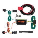 CURT Custom Vehicle-Trailer Wiring Harness for Chevrolet Traverse, 4-Way Flat Output thumbnail 1