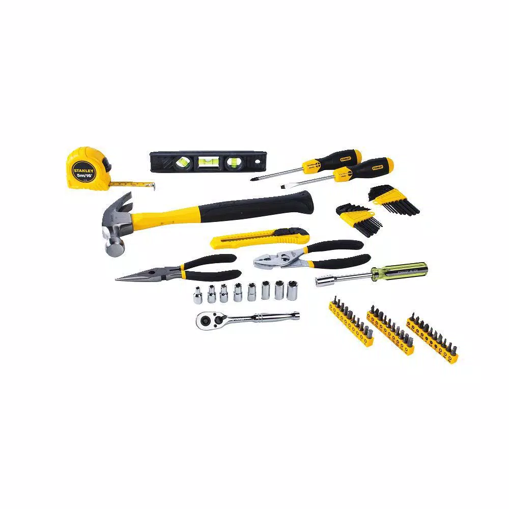 Stanley 65-Piece Home Tool Kit with Blow Molded Carry Case