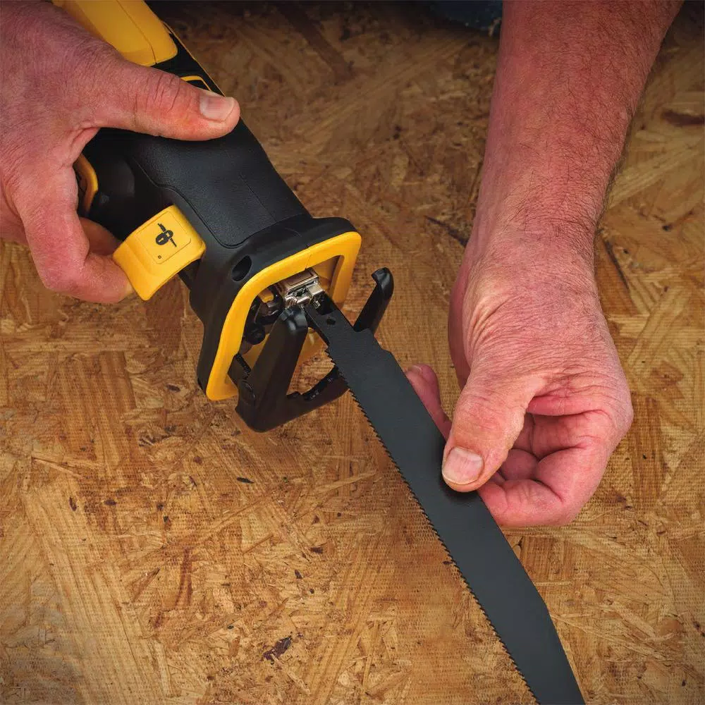 DEWALT 20V MAX XR Cordless Brushless Compact Reciprocating Saw Kit with (2) 5.0 Ah Batteries & Charger