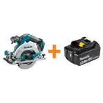 Makita 18V LXT Brushless 6-1/2 in. Cordless Circular Saw with Bonus 5.0 Ah Battery thumbnail 1