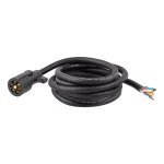 CURT 10' 7-Way RV Blade Replacement Harness, Trailer Side Connector thumbnail 1