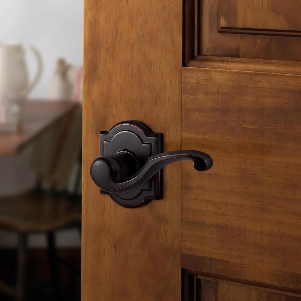 Baldwin Prestige Madrina Venetian Bronze Universal Passage Door Lever