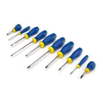 Estwing 10-Piece Phillips and Slotted Screwdriver Set with Magnetic Tips thumbnail 1