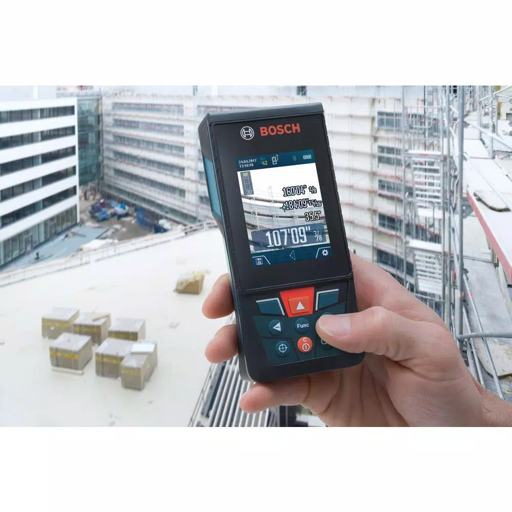Bosch BLAZE GLM 400 C Outdoor Laser Measure with Digital Viewfinder and Bluetooth