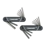 Husky 17-Piece SAE and Metric Folding Hex Key Set thumbnail 1