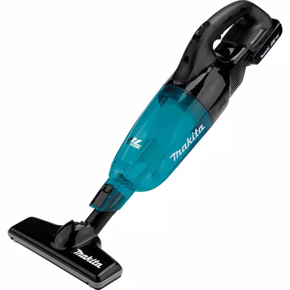 Makita 18V LXT Brushless Cordless Vacuum Kit with 2.0 Ah Battery and Rapid Optimum Charger
