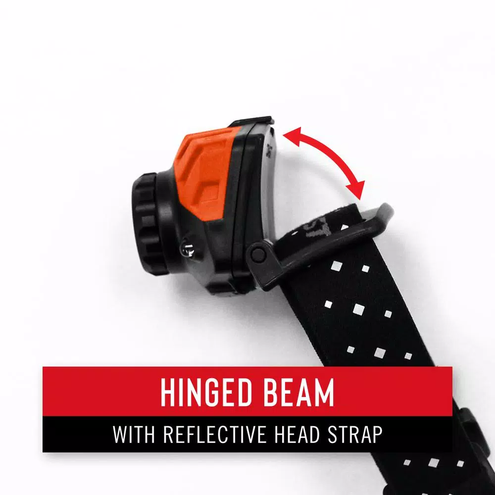 Coast FL19 330 Lumens Dual Color LED Headlamp with White and Red Beam