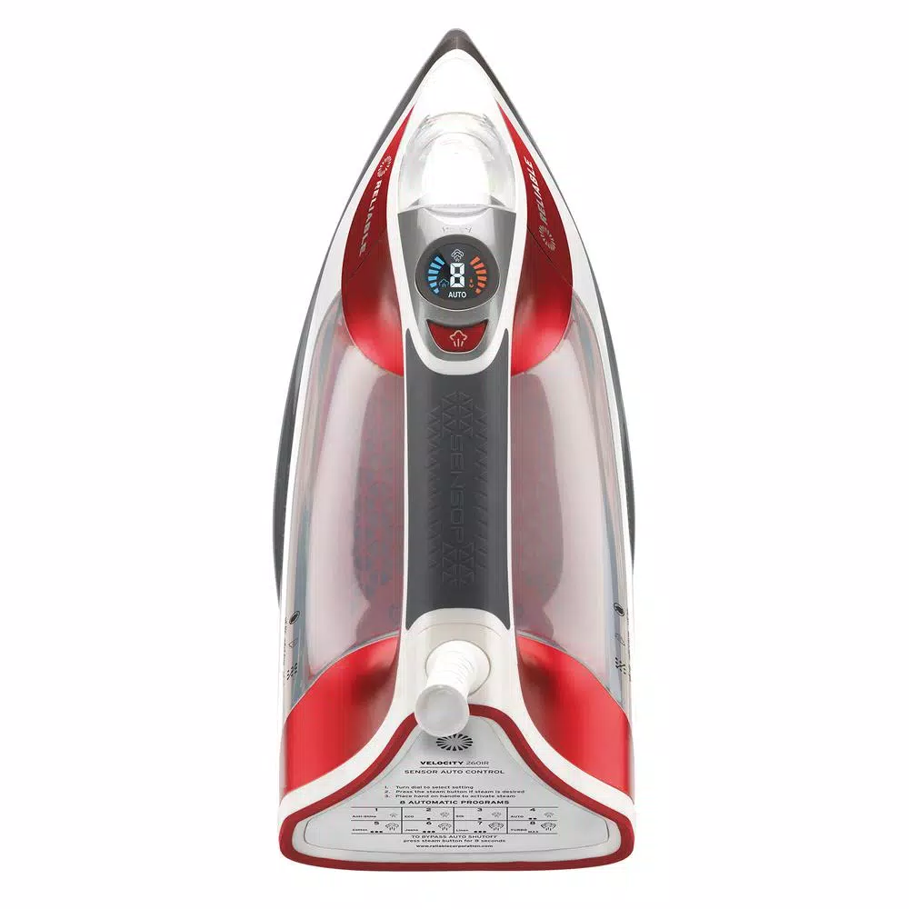 Unbranded Velocity 260IR Auto Control Dual Vapor Generator Steam Iron, 1800W, White