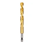 Milwaukee SHOCKWAVE 3/8 in. Titanium Twist Drill Bit with 1/4 in. Hex Shank thumbnail 5