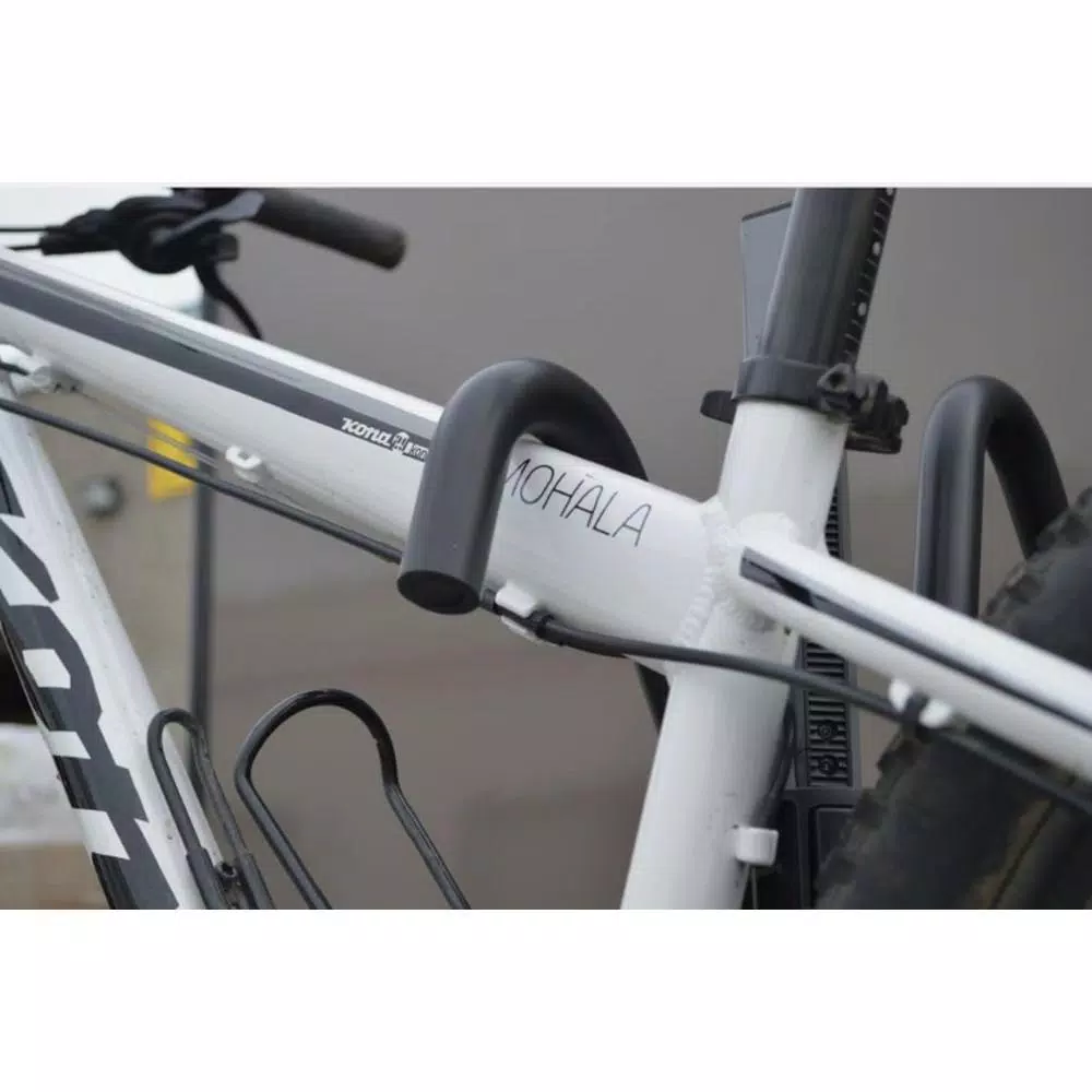Swagman Dispatch Premiere 2-Bike Platform RV Hitch Rack - Gray and Black