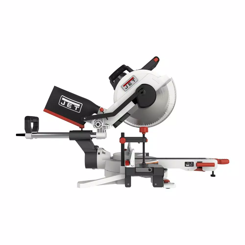 Jet 12 in. Dual Bevel Sliding Compound Miter Saw, 15 Amp