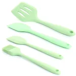 MegaChef 12-Piece Mint Green Silicone Kitchen Utensil Set thumbnail 4