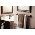 Moen Voss 24 in. Single Towel Bar in Oil Rubbed Bronze thumbnail 2