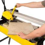 QEP 24 in. Bridge Wet Tile Saw with 1 HP Brushless Motor and 8 in. Diamond Blade thumbnail 5