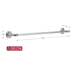Delta Silverton 4-Piece Polished Chrome Bath Hardware Set thumbnail 8