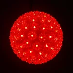 HOLIDYNAMICS HOLIDAY LIGHTING SOLUTIONS 7.5 in. Dynamic RGB Premier Orb - Multi-Color LED Lighted Sculpture thumbnail 7