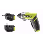 RYOBI 4V Lithium-Ion Cordless Multi-Head Screwdriver Kit with 3 Attachments and 10 Bits thumbnail 4