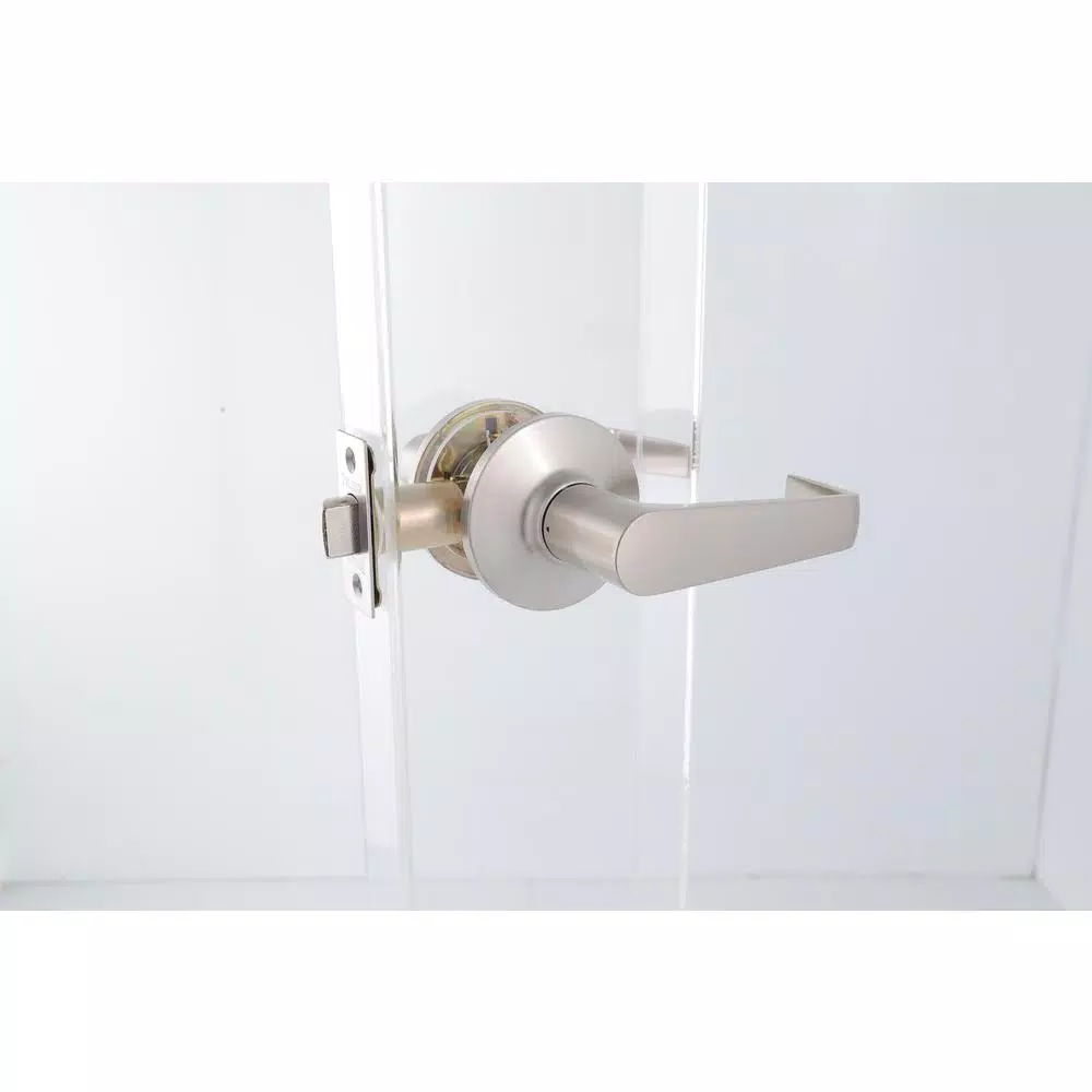 Toledo Fine Locks Segovia Satin Stainless Steel Passage Lever Set