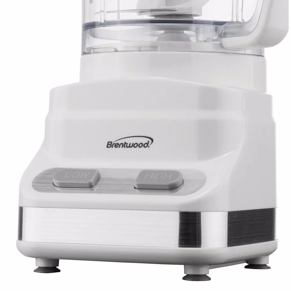 Brentwood Appliances 3-Cup 2-Speed Food Processor, White