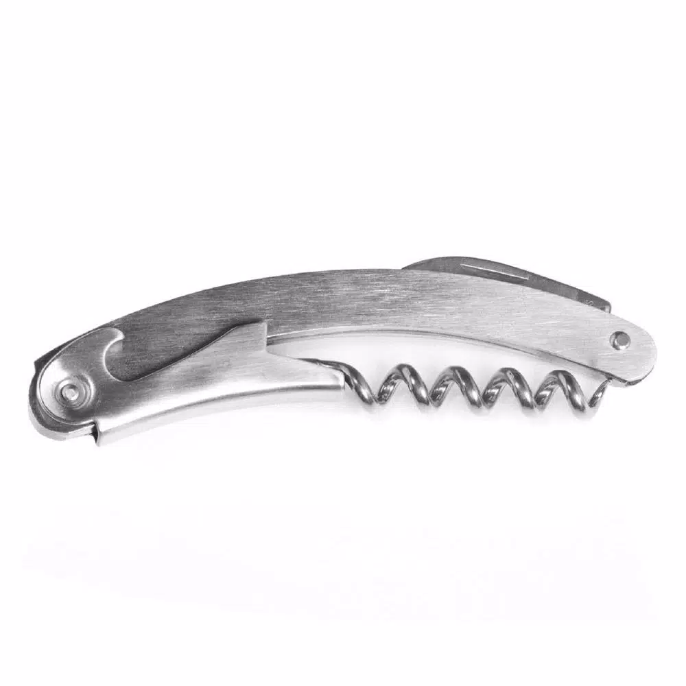 Ozeri 5-Piece Wine Accessory Set - Wine Bottle Shaped Corkscrew & Tool Kit