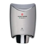 World Dryer SMARTdri High-Speed Electric Hand Dryer, Brushed Stainless Steel thumbnail 1