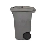 Toter 64 Gal. Graystone Wheeled Secure Document Cart thumbnail 4