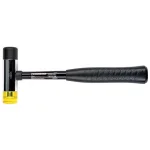 Powerbuilt 16 oz. Soft Face Mallet Hammer with Dual-Headed Rubber and Plastic Striking Heads thumbnail 2