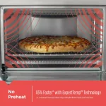 BLACK+DECKER 8-Slice Air Fry Toaster Oven with No Preheat, Stainless Steel thumbnail 3