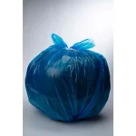 Unbranded 45 Gallon Blue Recycling Trash Bags, 0.95 Mil Thickness, 100-Count thumbnail 4