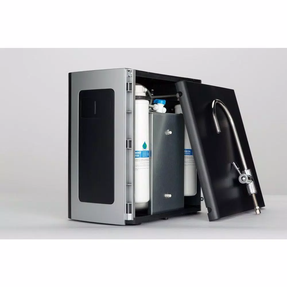 Global Water Bluline Water Box Under Sink Bottleless Water Filtration System with Nano Filter
