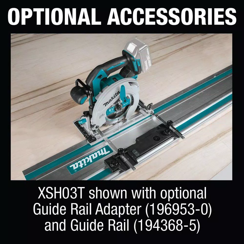 Makita 18V LXT Brushless 6-1/2 in. Cordless Circular Saw with Electric Brake (Tool Only)